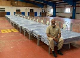 مسجدی در انگلیس ۲۰ تخت ویژه بیماران کرونایی اهدا کرد