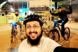 استقبال از کمپین دوچرخه‌سواری مسلمانان منچستر انگلیس
