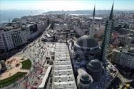 تکمیل ۶۵ درصد کار ساخت مسجد«تقسیم» استانبول