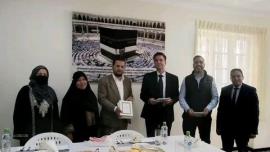 بازدید سفیر مصر در بولیوی از مرکز اسلامی شهر لاپاز