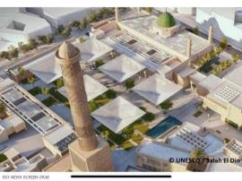 طرح معماران مصری در مسابقه بازسازی مسجد جامع «نوری» موصل برگزیده شد