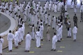 آغاز مراسم رمی جمرات در میان تدابیر بهداشتی مقابله با کرونا 