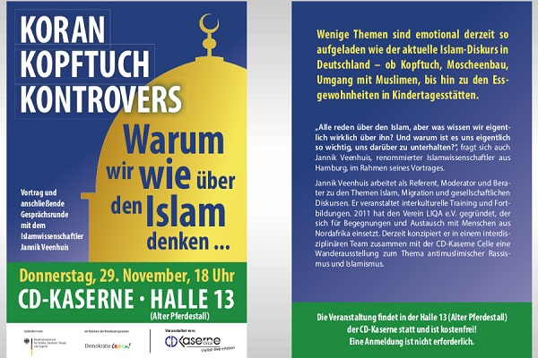 برگزاری سمینار «قرآن، روسری و مسایل بحث‌برانگیز» در آلمان 