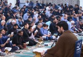 مراسم سومین شب از لیالی قدر در مصلی نماز حمعه بوشهر برگزار شد