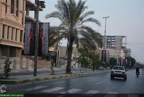 حال و هوای خیاباهای بوشهر در ایام محرم