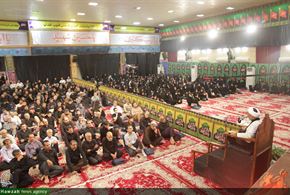 مراسم سوگواری امام حسین(ع) در حسینیه عاشقان ثارالله بوشهر