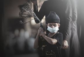 عزاداری کودکان در کربلای حسینی