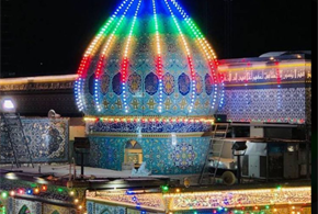 جشن تولد ۱۱۸۷ سالگی حضرت مهدی (عج) در کربلا