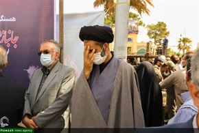 مراسم تشییع و خاکسپاری پیکر شهید حجازی 