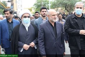  تشییع باشکوه شهدای گمنام در بوشهر